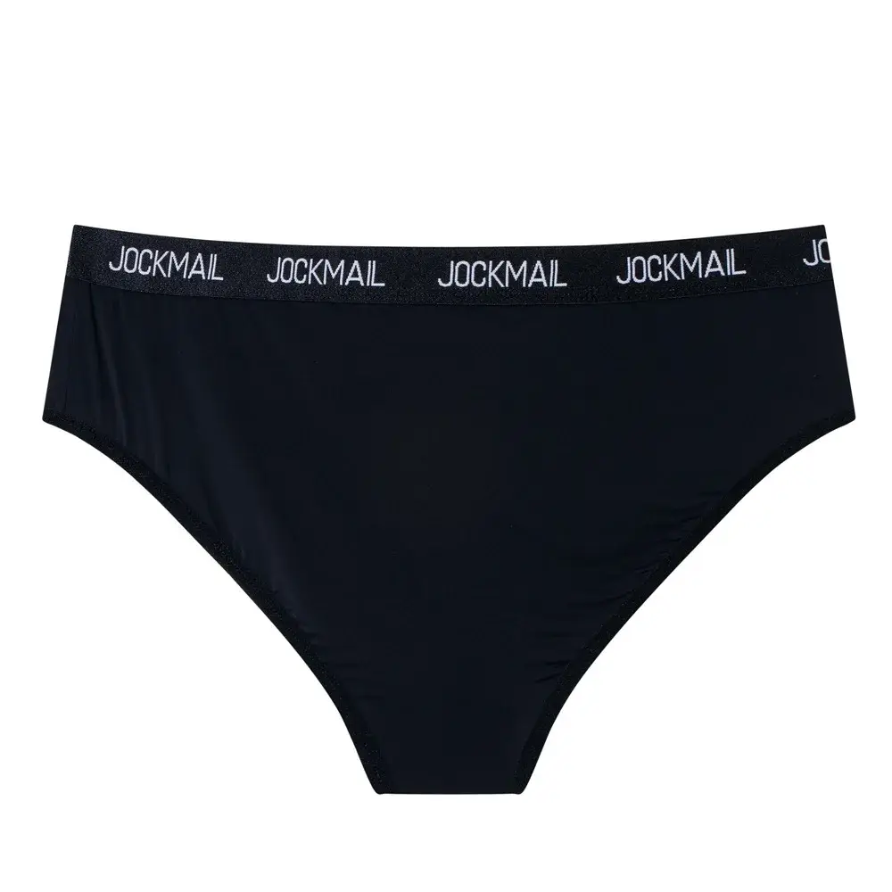 Jockmail Herren-Unterwäsche, niedrige Taille, sexy Brief, Sport, atmungsaktiv, Sommer-Eis-Seiden-Slip, große Tasche, Nylon, einfarbig, Mann-Höschen