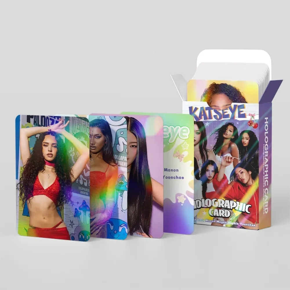 124pcs KATSEYE New Album Photocards Stickers Kpop Merch Lomo Cards Set Fans Collection Cards Gifts — image 4