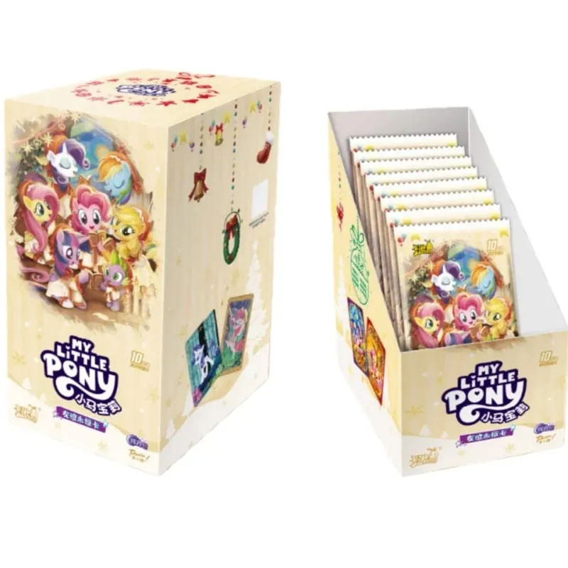 Genuine My Little Pony Card Huiyue 11 SC Zhi Zhen Jing Huan Ka Animation Cartoon Game Collection Card Peripheral Toy Gift