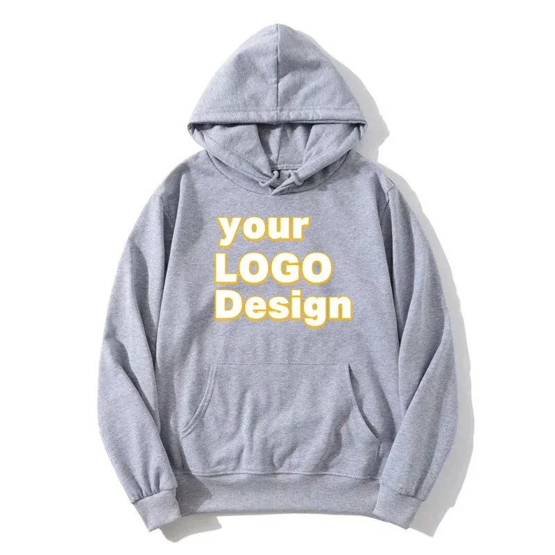 Sweats à capuche personnalisés bricolage texte Logo Image impression sweat à capuche de haute qualité personnalisé Sport décontracté sweat personnalisé cadeau de noël