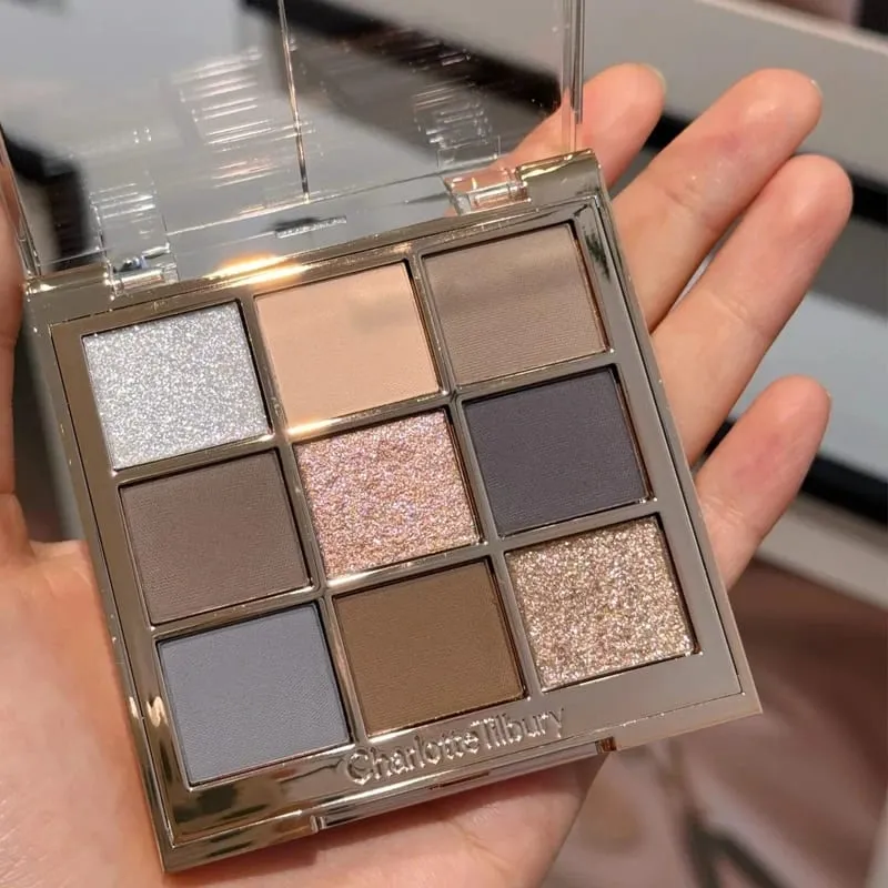 Charlotte Tilbury PILLOW TALK Série Coração Macio Cor Dupla Pó Blush Placa de Cores Código de Cores Quentes Primeiro Amor Sexo em Fogo