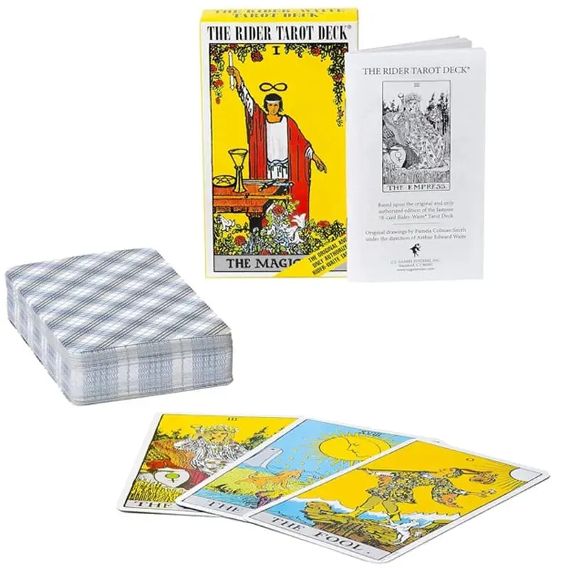 Authentic Rider-Waite Tarot Deck with English/Spanish Booklet for Beginners And Expert Card Reading — image 4