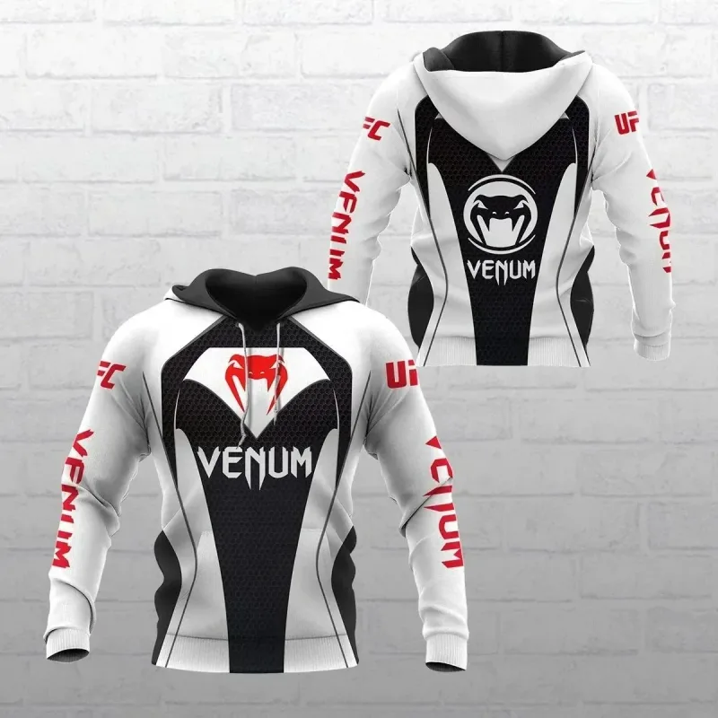 Men's sports hoodies Men's Boxing Suit Wolf Domineering Pattern Suitable For Outdoor Fashion Wearing hoodie Men's Clothing tops