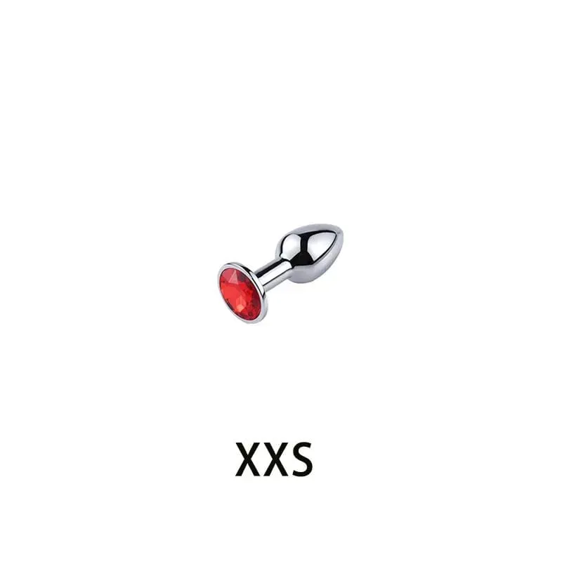 5Size/set Metal Anal plug butt plug Sex Toys Butt Toys For Women/Men/Couples Adult Game Masturbator Anal Diamond Sex Shop