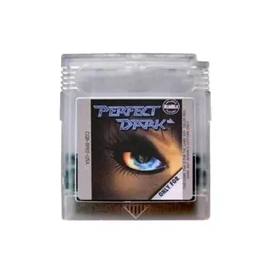 Rewritable USA Version GBC Game Cartridge Perfect Dark 9 Colors Shells with Battery Video Game Console Card