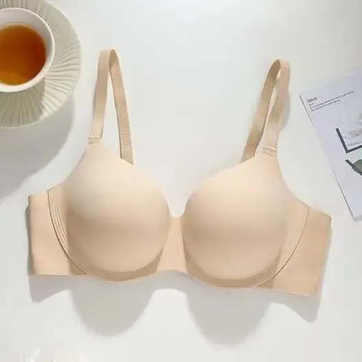 12CM Ultra Thick Push Up Bra for Small Chest Seamless Wireless Lift Anti-Sagging Bra Soft Support Invisible Bra Lingerie