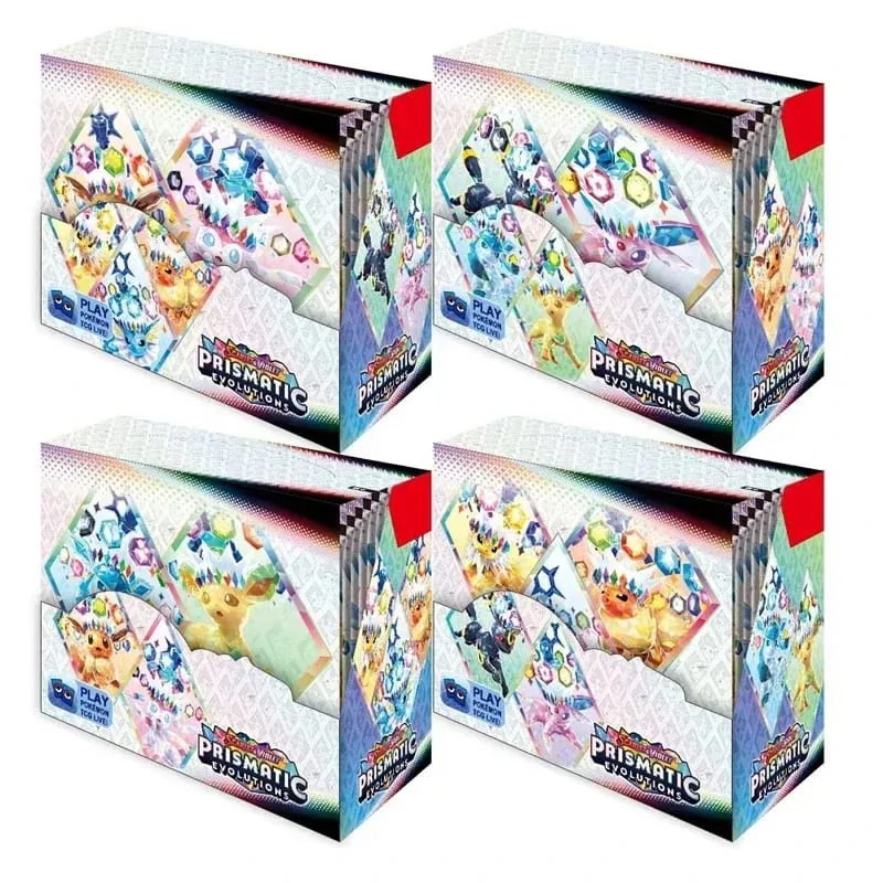 Pokémon PRISMATIC EVOLUTIONS SURGING SPARKS SCARLET&VIOLE 151 Booster Display Box Pokémon Booster Cards Játékkártyák — image 4
