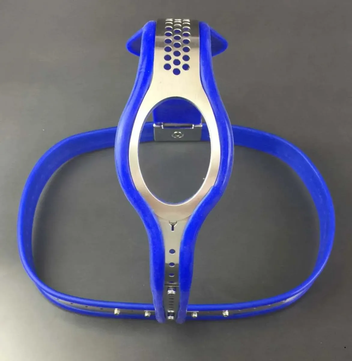 Female Stainless Steel Chastity Belt BDSM Bondage Adjustable Chastity Underwear Sex Toys for Woman Lockable Device Adult Product — image 5