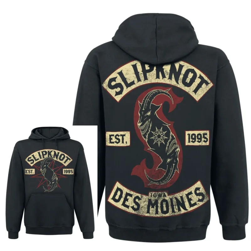 Slipknot Hoodies Pop 2026 New Sale Retro-style Band T-shirt for Both Men and Women Same Design for Both Genders