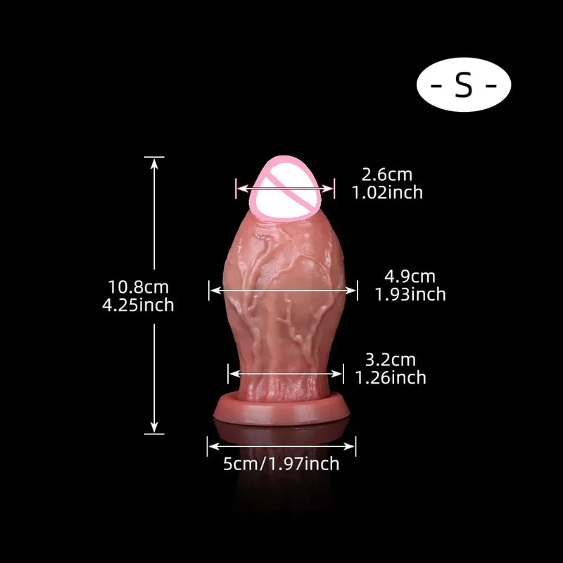Dildo Simulation Penis Real Vein Anal Plug S-XXL With Suction Cup Women Sex Toys G-point Massage Men Prostate Stimulation 18+