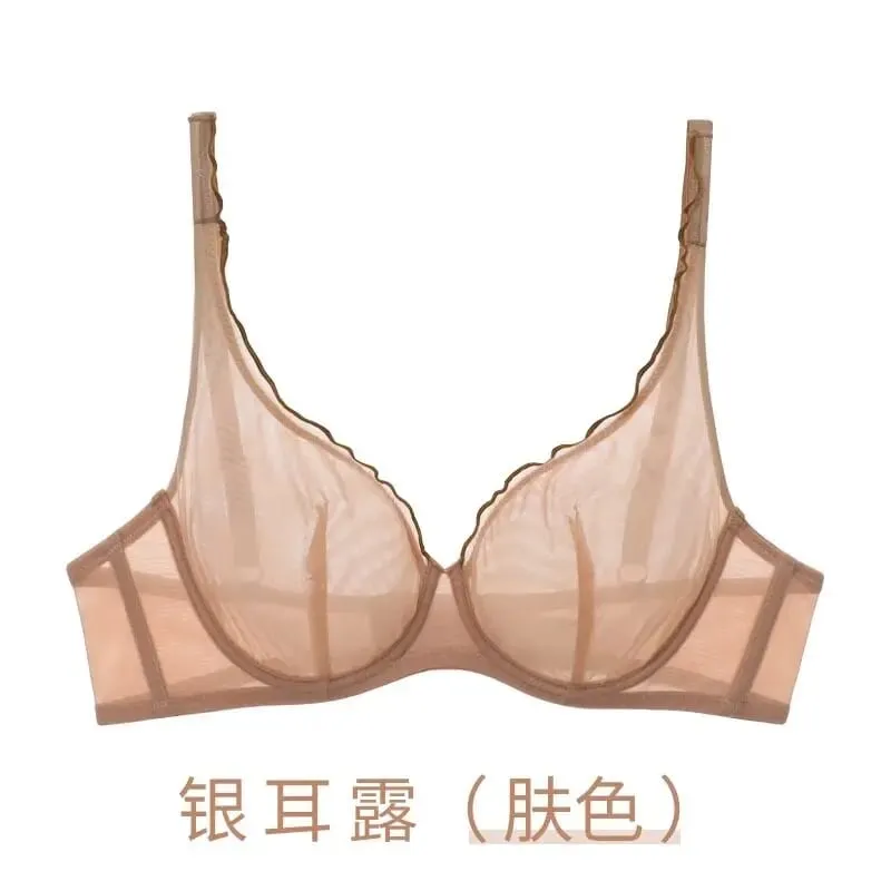 Womens Non Padded Lingerie Set Push Up Bra Full Cup Lightweight Summer Push Up Bra for Women Ultra Thin Support Bra Best Seller — image 12