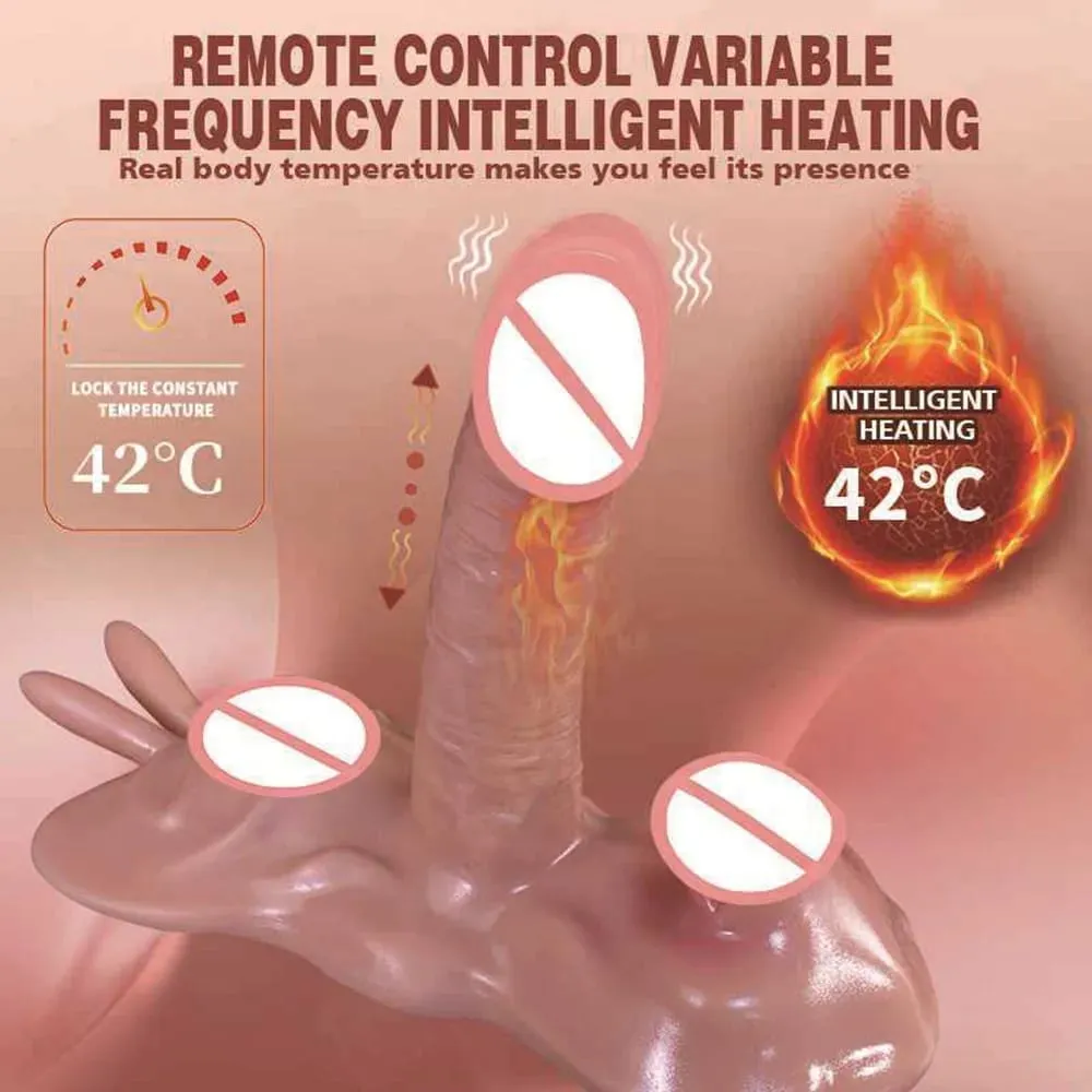 Seks Oyuncakları Sokma Yapay Penis Vibratör Ayarlanabilir Uzaktan Kumanda Kayışı Titreşimli Masaj G noktası Anal Vajinal Stimülatör Seks Oyuncakları