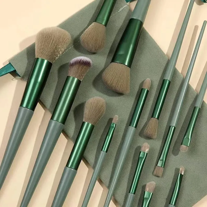 8/13PcsMakeup Brush Set Fluffy Professiona Cosmetic Foundation Powder Eyeshadow Kabuki Make Up Brush Beauty Tool Makeup. — image 4