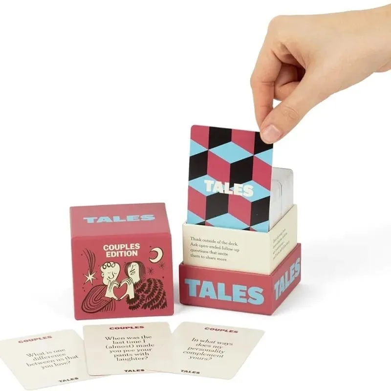 ▍New Dialogue Newcomer Couple Version Couple Dialogue Desktop Card Game Outdoor Family Game Card
