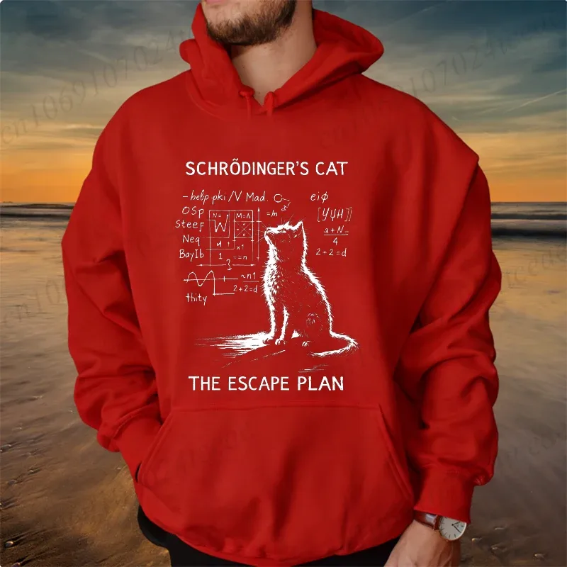 The Escape Plan Design Personalized Men Women Hoodies Sweatshirt Funny Science Teacher Physics Enthusiasts Fashion Brand Hoodies
