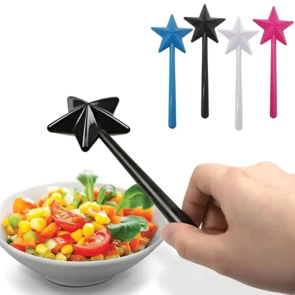 Přenosné třepačky na pepř Doplňovací zásobník na koření Magical Star Wand Sada kořenících šejkrů Kuchyňské a jídelní potřeby na grilování