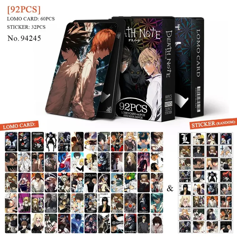 Anime Attack on Titan‌ Lomo Card Pohlednice Hračka Haikyuu Lékárnické deníky Honkai Star Rail Collection Karty s nálepkami Dárek