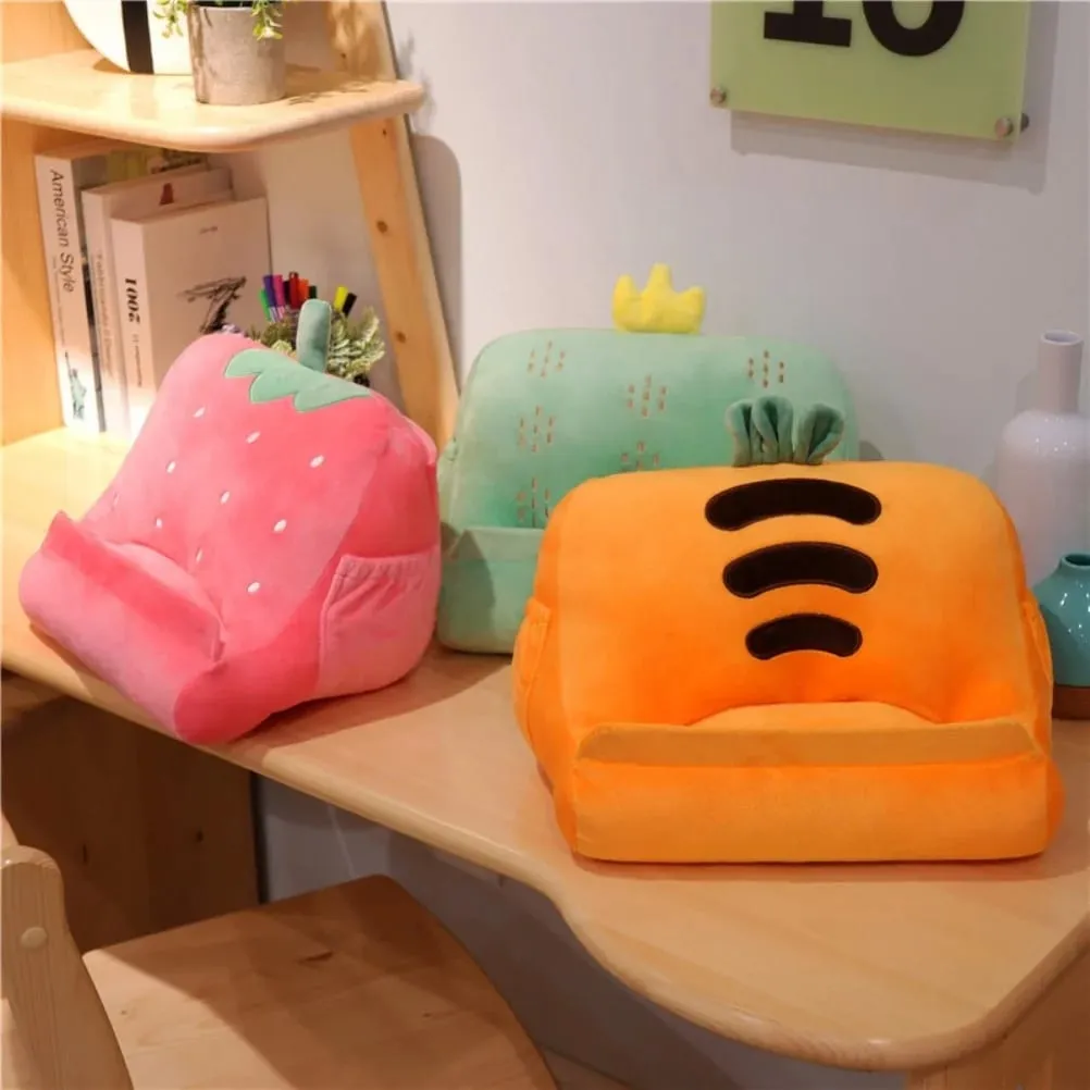 Tablet Stand Pillow Portable Triangle Tablet Holder Soft Plush Pillow Tablet Cushion Holder for Birthdays Holidays