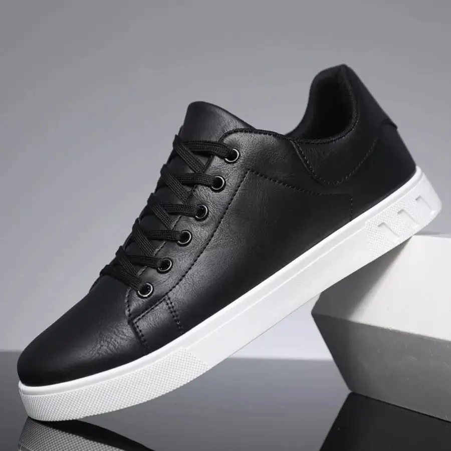 1 Pair of Minimalist Skate Shoes Two Colors Available Versatile and Comfortable Plus Size Lace-Up Soft Sole Lightweight All