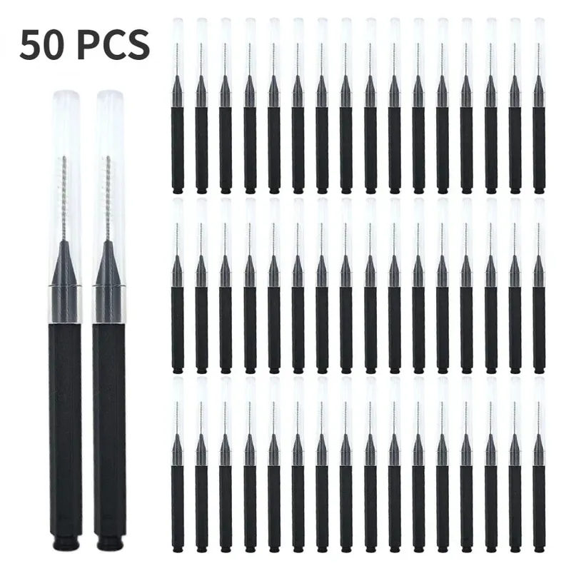 20/50PS Portable Mini Eyebrow Brushes Disposable Eyelash Brow Lifting Brush Applicators Lash Extension Comb Beauty Makeup Tools — image 7