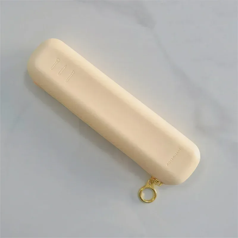 1pc silicone compõem escovas saco de armazenamento multi função viagem maquiagem escova titular portátil ferramenta cosmética organizadores caso com zíper