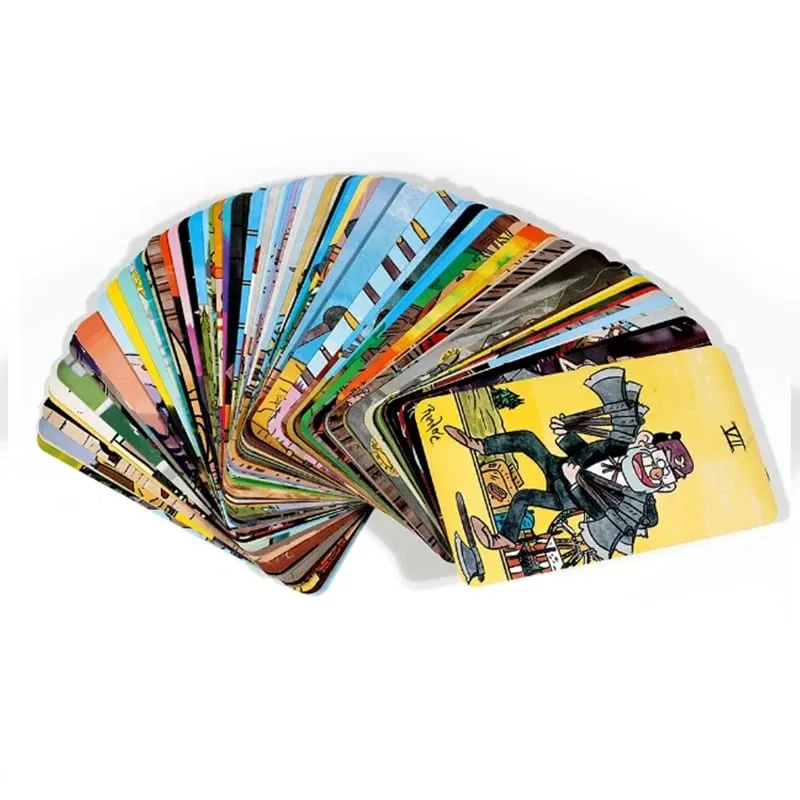 The Mystery Tarot Card Deck Gravity Falls Inspired 78 Card Deck Witchy Beginner Tarot — image 5
