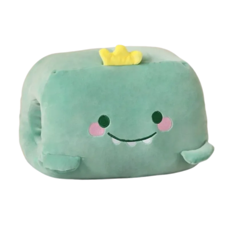 Creative Plush Toy Hand Warmer Plush Pillow Super Soft Keep Warm Office Nap Pillow Animal Cartoon Pillow Stuffed Toy Office
