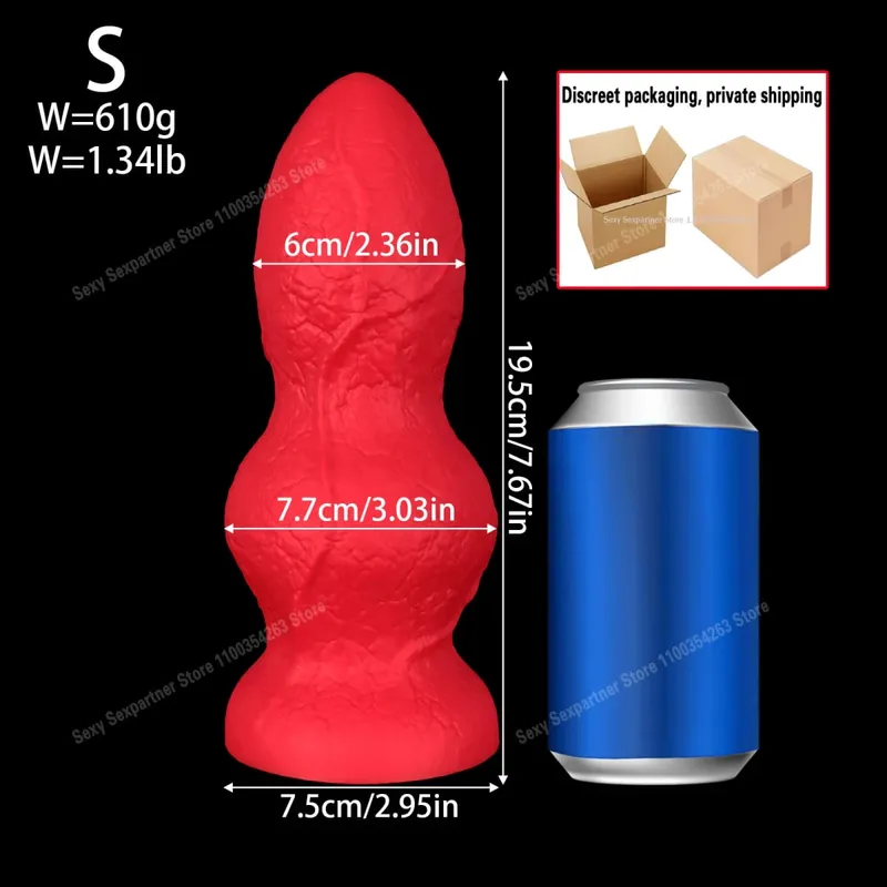New Super Long Anal Plug Huge Large Anal Dildo Butt Plug Big Anal Dilator Silicone Soft Suction Cup Gay Sex Toys for Women Men18