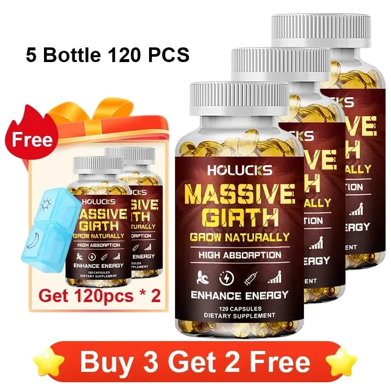 Men's Health Capsules with Tribulus Terrestris Ashwagandha Support Stamina Male Charm Hormonal Balance Daily Immune