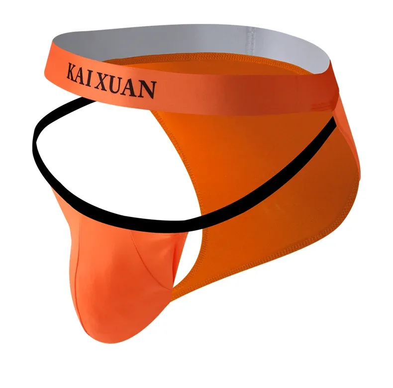 Fashion Men's Underwear Breathable Ice Silk Underpants Soft and Comfortable Briefs — image 17