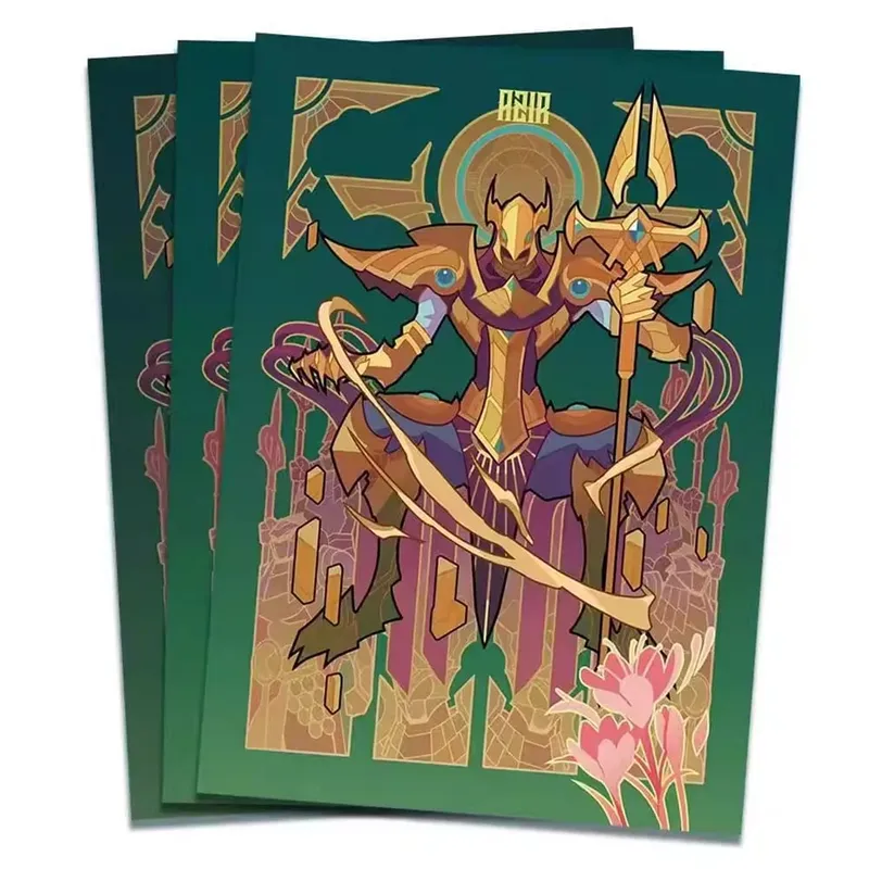 Anime Card Sleeves Ari Jnx LUXX Relia Fioora Emperor Sands Card Protectors Shield Outer Cover DTCG/OPCG/PTCG 66x92mm — image 6