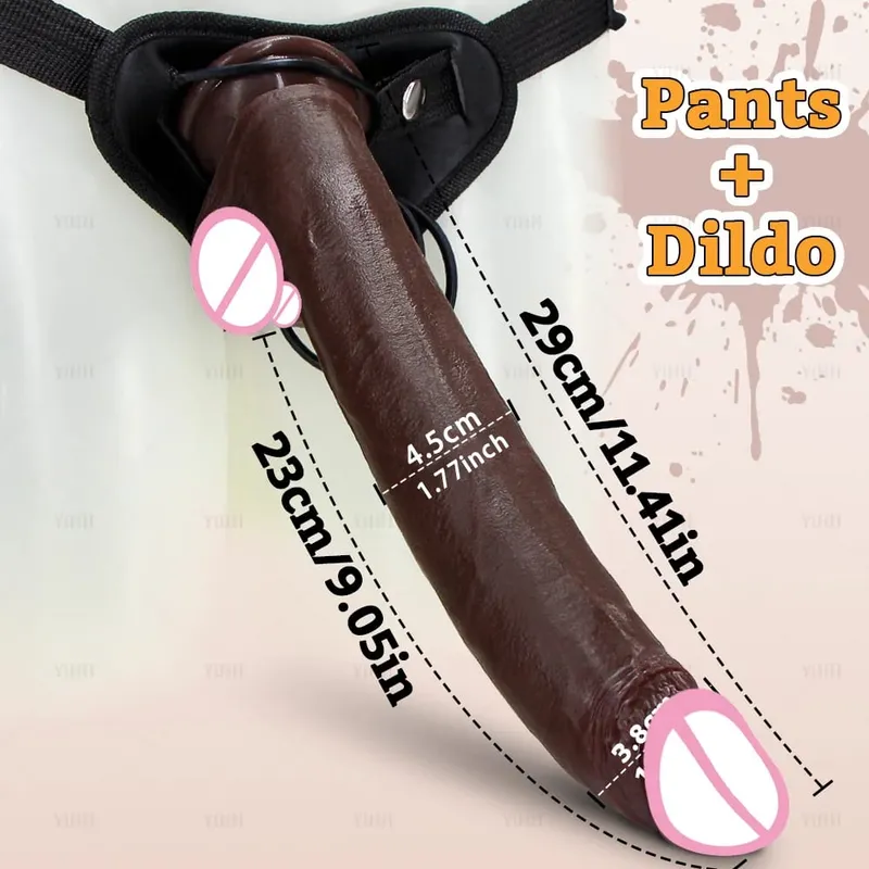 Realistic Skin/Black Dildo Silicone Long Penis Huge Dildos with Suction Cup Dick for Women Masturbation Anal Sex Toys for Adults — image 7