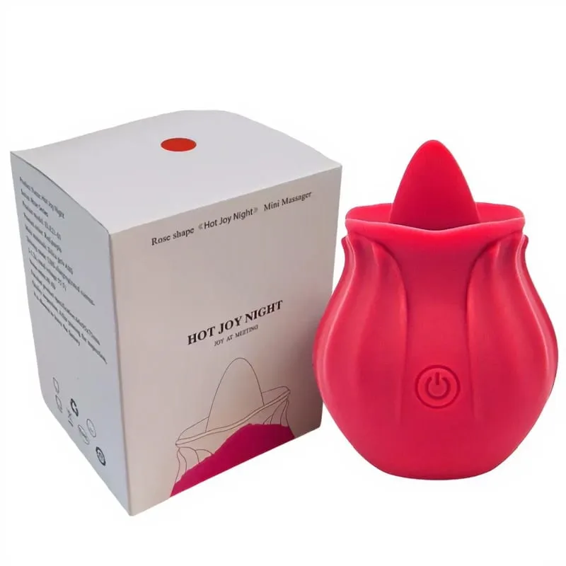 Rose Shape Vagina Sucking Vibrator Intimate Good Nipple Sucker Oral Licking Clitoris Stimulation Powerful Sex Toys for Women