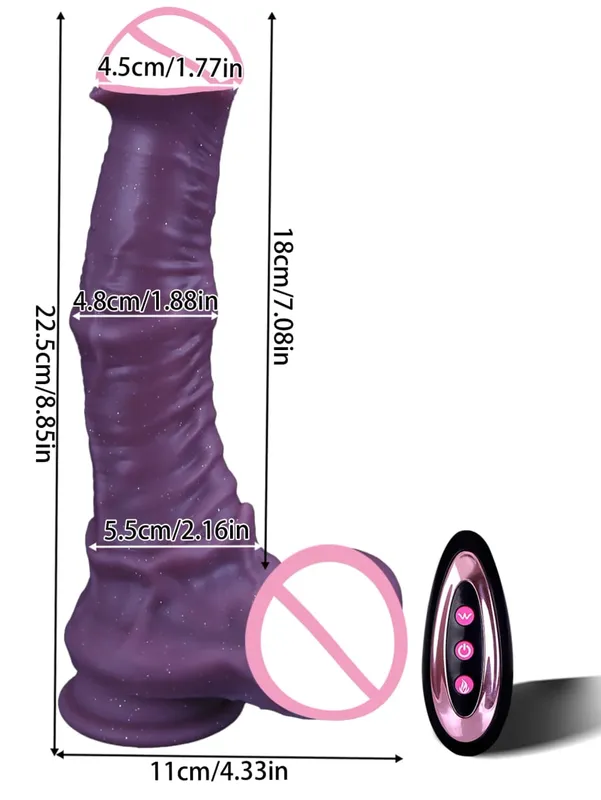 Big Telescopic Dildo Sex Toy Vibrator Dildo Remote Control Thrusting Vibration Penis Monster Dildos Vagina Anal G Spot Massager