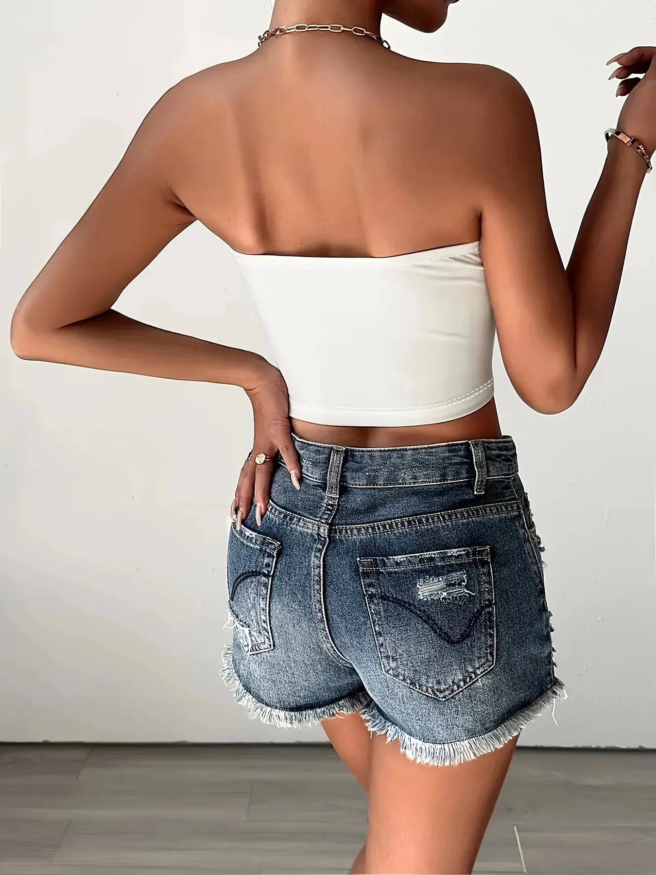 Graphic Tee Y2K Women'S Short Top with Flower Print Sexy Suitable for Summer and Casual Wear Summer Tube Top Strapless