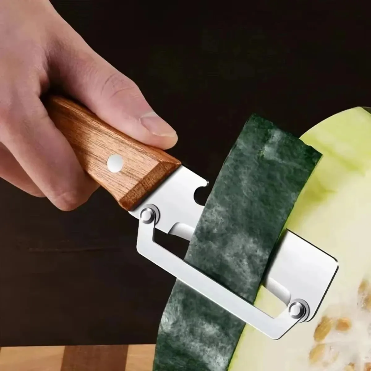 2PC Set Stainless Steel Multifunctional Kitchen Slicer Sharp Cutting Tool For Home Green Onion Cabbage Shredder Vegetable Peeler
