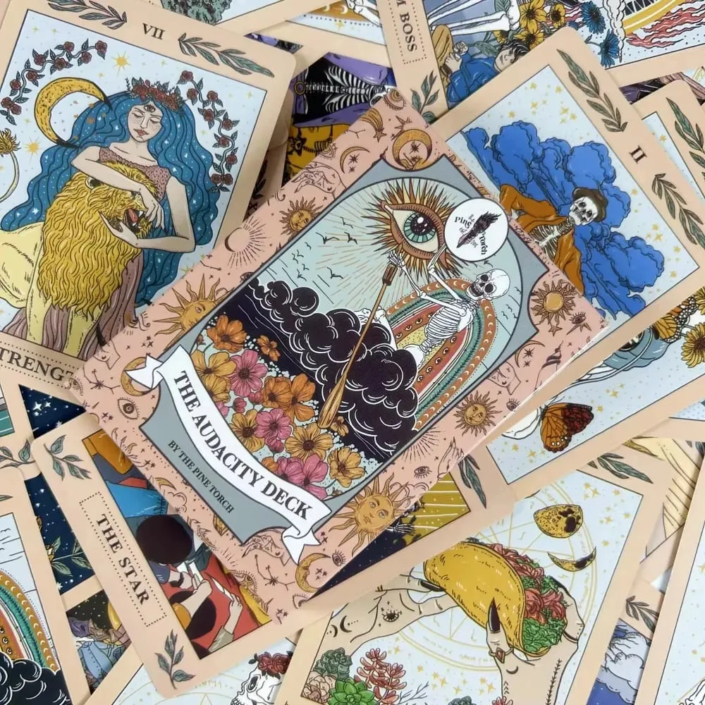 The Audacity Deck Audacity Oracle Cards A 37 English Tarot Divination Edition Deck Borad Games