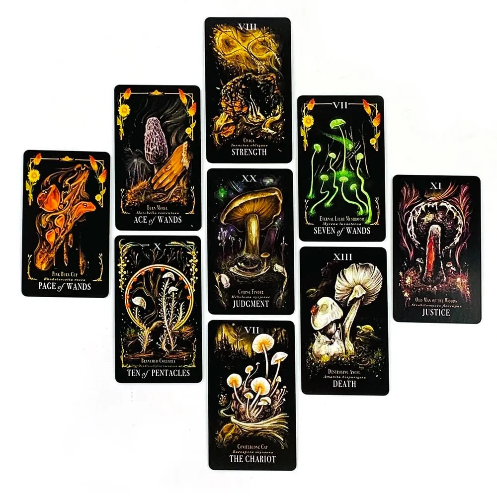 Exquisite Tarot Cards A 78 Deck Oracle English Visions Divination Edition Borad Playing Games Ideal For Divination Meditation