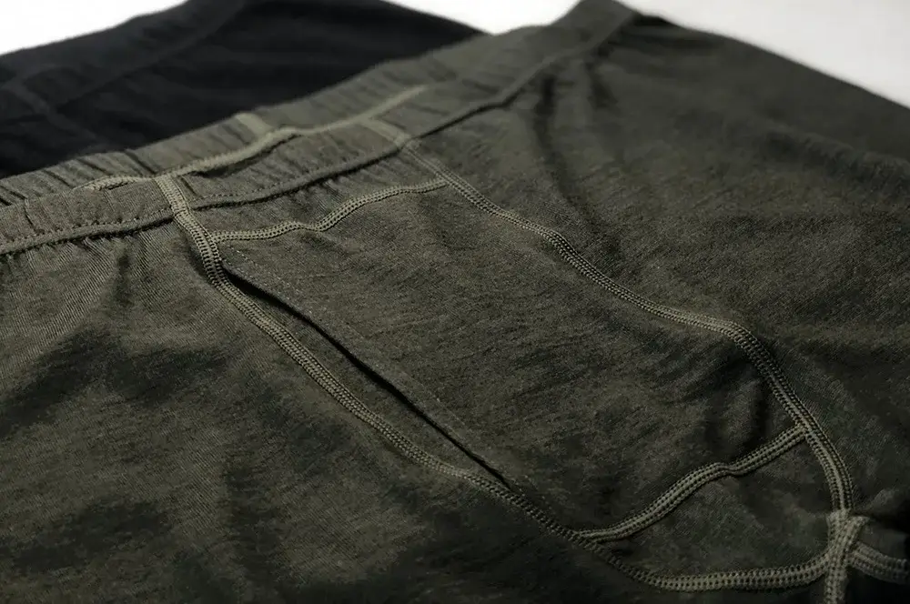 Men Merino Wool Long Drop Boxer Brief 100% Merino Wool Men Underwear Base Layer 240G Men Sports Underpants Fitness Breathable — image 5