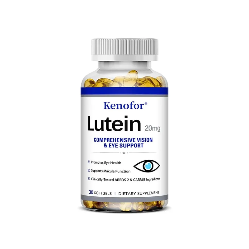 Capsules de lutéine – avec zéaxanthine et vitamine E – Puissant antioxydant pour la santé des yeux, améliore la santé visuelle – 120 capsules — image 8