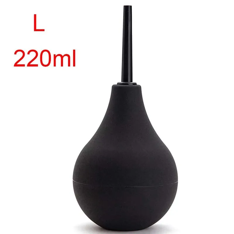 Enema Cleaning Container Vagina Anal Cleaner Douche Bulb Disenyo Medikal Goma Kalusugan Kalinisan Tool Mga Laruan Para sa Babae/Lalaki — image 9