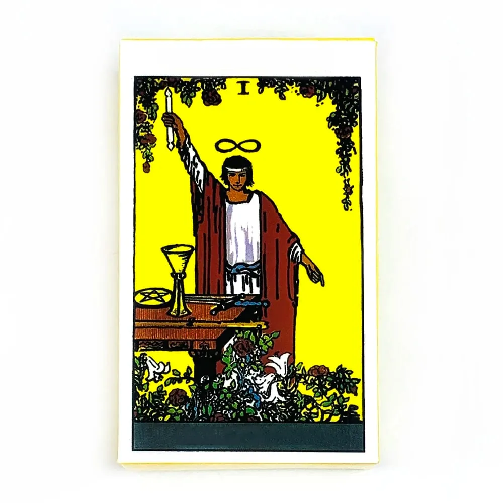 Tarot Cards Board Game Paper Instruction Manual Classic Design For Beginners & Pros Ideal For Divination Meditation & Gifts