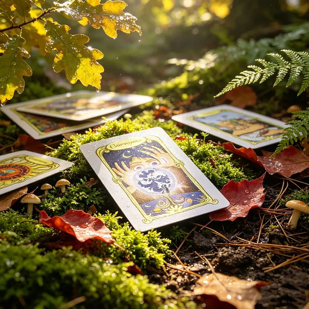 L'Oracle Des Miroirs Divination Cards Game French Mirror Theme Cards Mystic Fortune‑Telling Game with Guidebook for Beginners — image 5