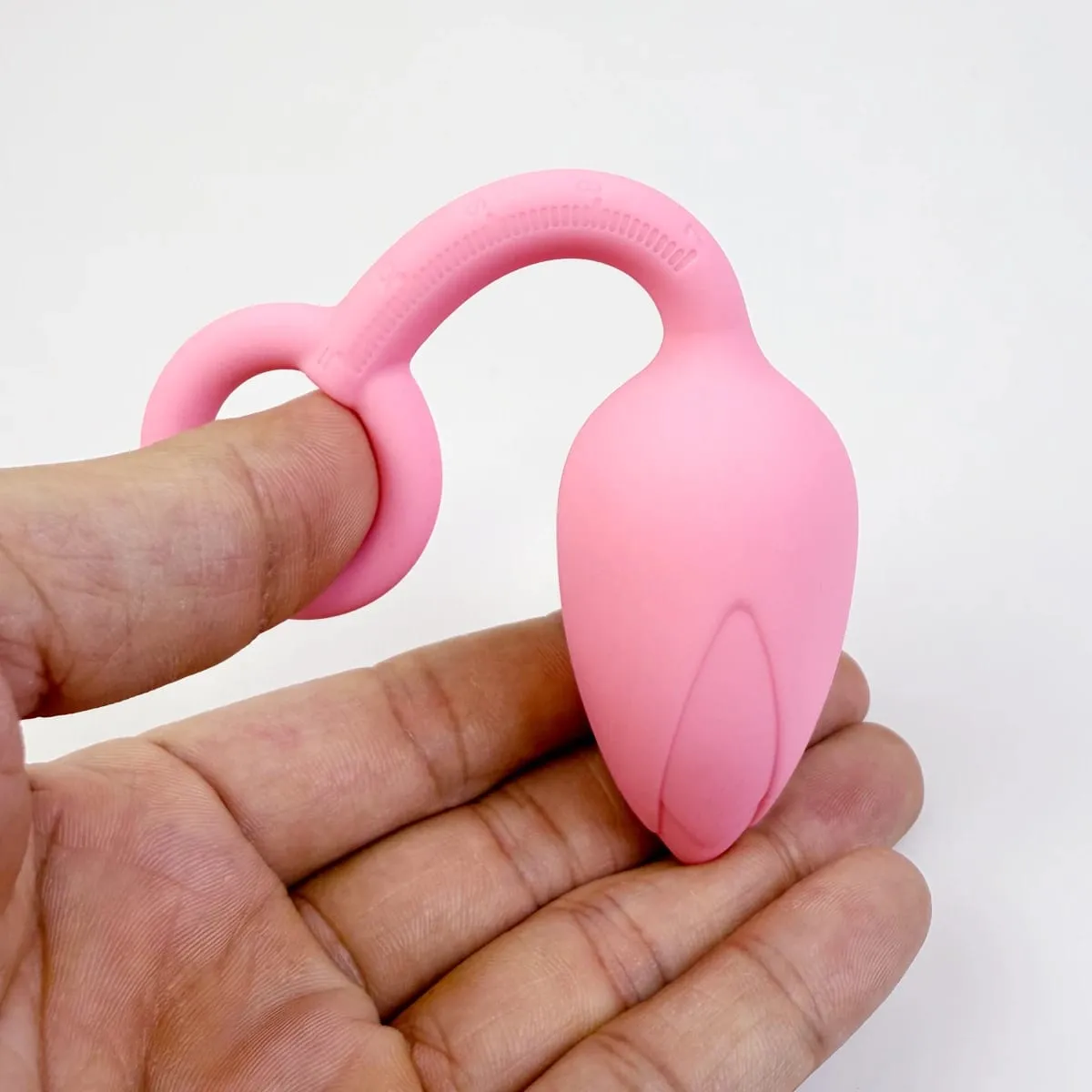 Pull Ring Flower Bud Anal Plug Pink Butt Plug Silicone Vagina Ball Size Scale G-Spot Massage Soft Gel Plug for Anus Adult Sex To