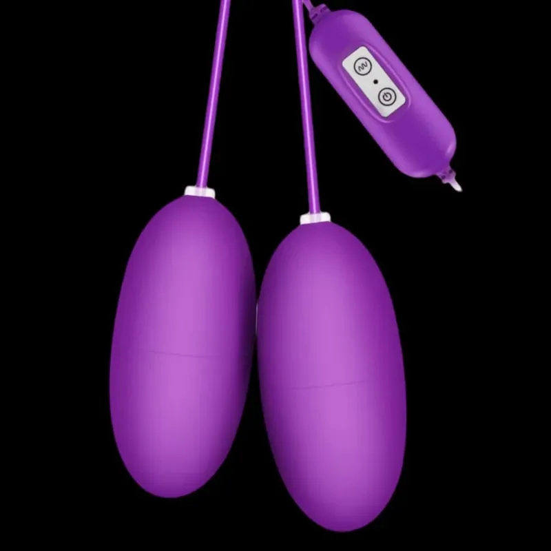Dual Motor Bullet Vibrator Vibrating Egg USB Rechargeable Clitoral Stimulator Massager Multi Speed Pleasure Sex Toy