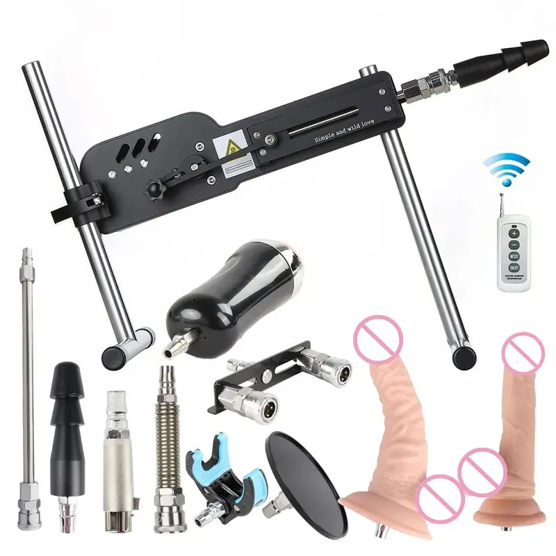 Máquina sexual mejorada con Control remoto, máquina de amor súper silenciosa, Ultra ajustable, Vac U Lock, 30db, 70W, con Big D gratis — image 28