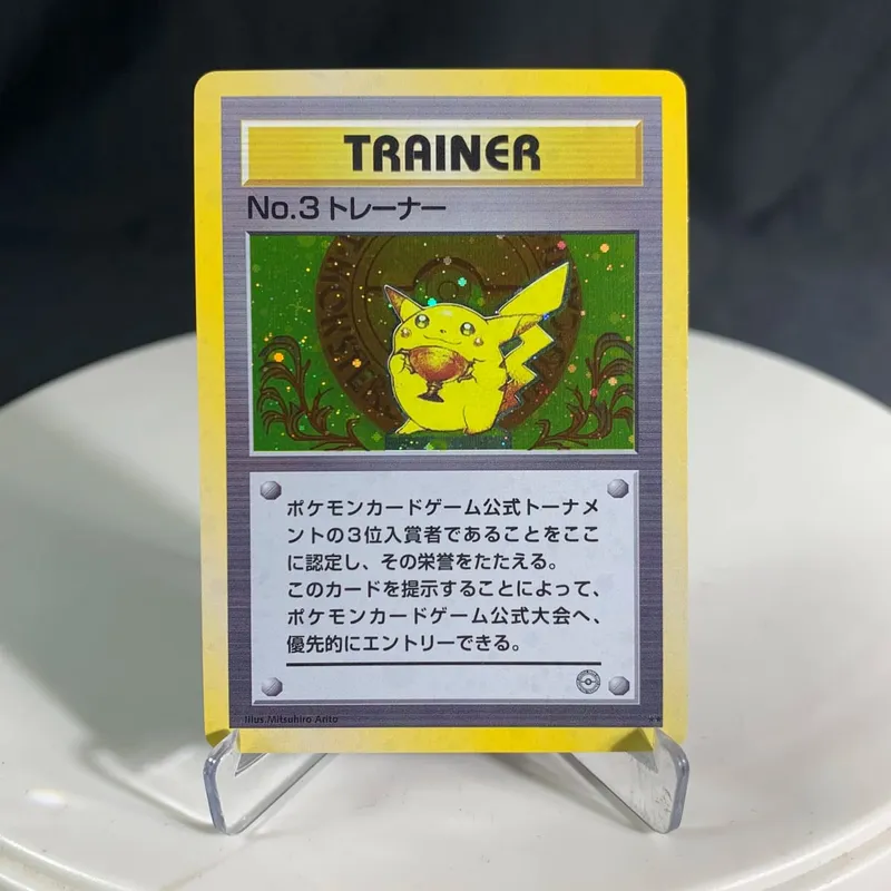 PKM Proxy Cards Japanese Rocket Neo Era Lugia e-Series Era Charizard Pikachu Illustrator Classic Holographic PTCG Collection Toy