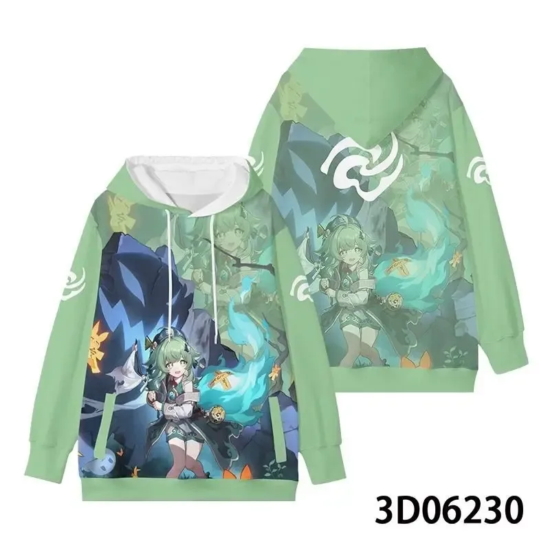 New Game Honkai: Star Rail All Role Playing Hoodies 3D Print Anime Sweatshirt Oversized Men Women Long Sleeve Tracksuit Pullover