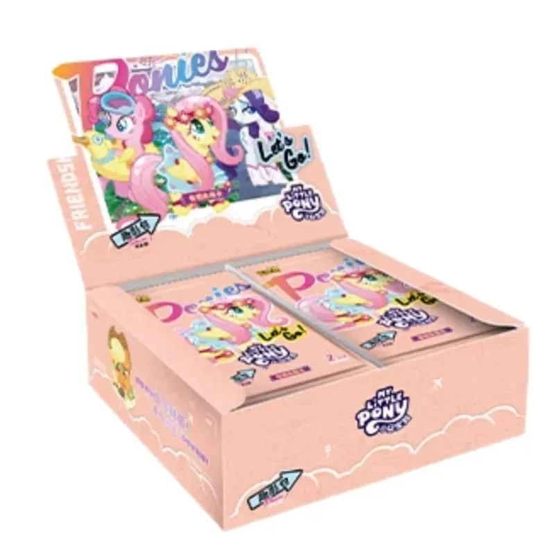 Genuine My Little Pony Card Friendship Forever Star Pack Gorgeous Gilded Princess Collectible Card Children's Holiday Gift