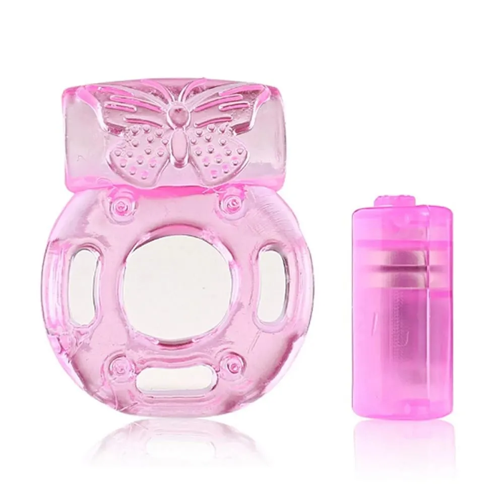 Penis Ring Vibrator Vibrating Cock Erect Rings Clitoral Stimulator Strong Penis Erection Enhance Sex Ability Sex Toys For Couple